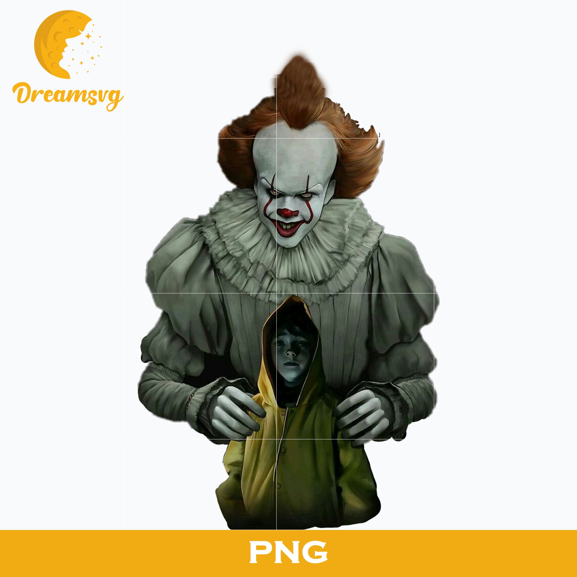 Pennywise Clown PNG, Pennywise Clown Halloween, It Png, Scary Halloween, Horror Characters, Halloween svg, png digital file.