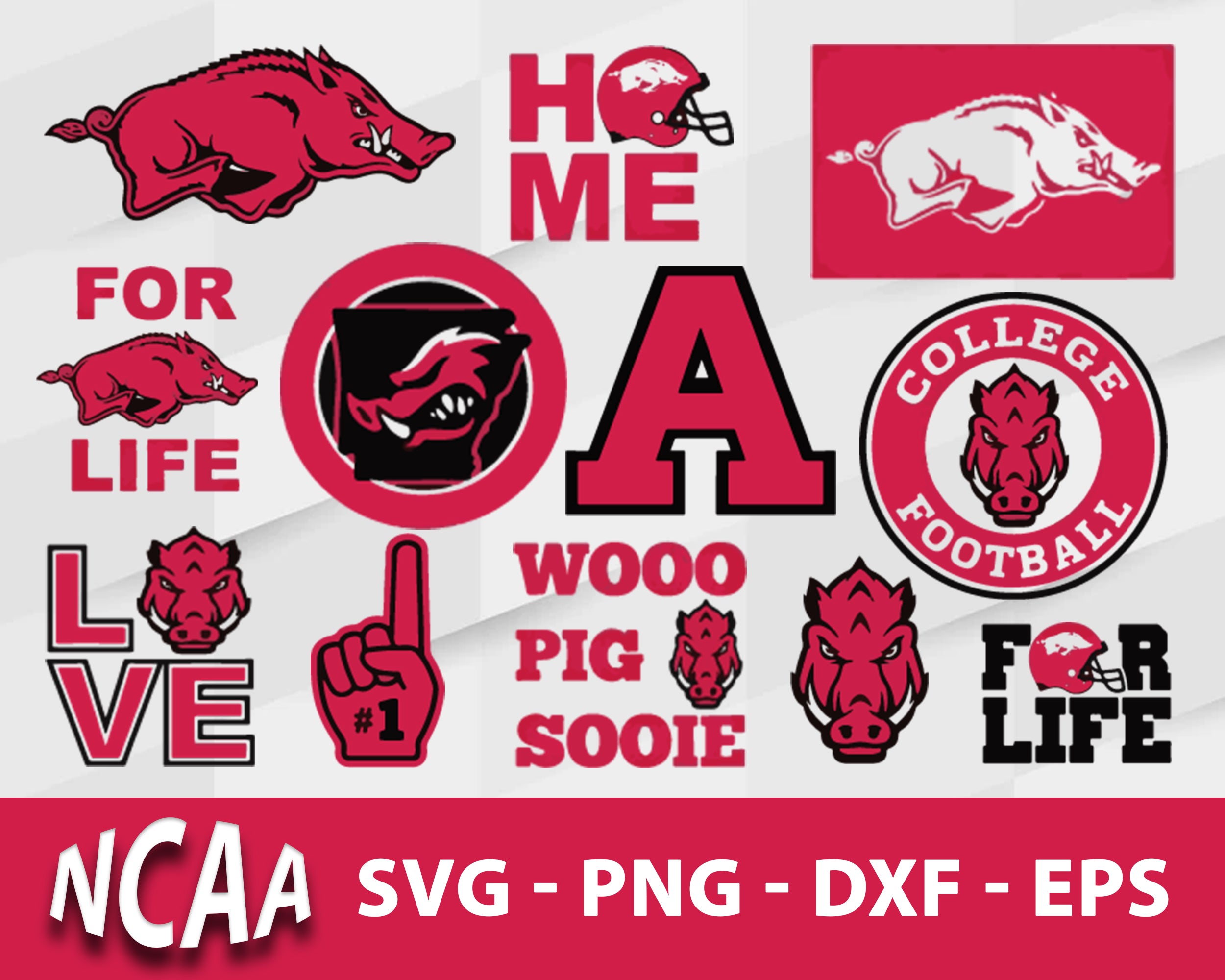 Arkansas Razorbacks Svg Bundle, Arkansas Razorbacks Svg, Sport Svg, Nc ...