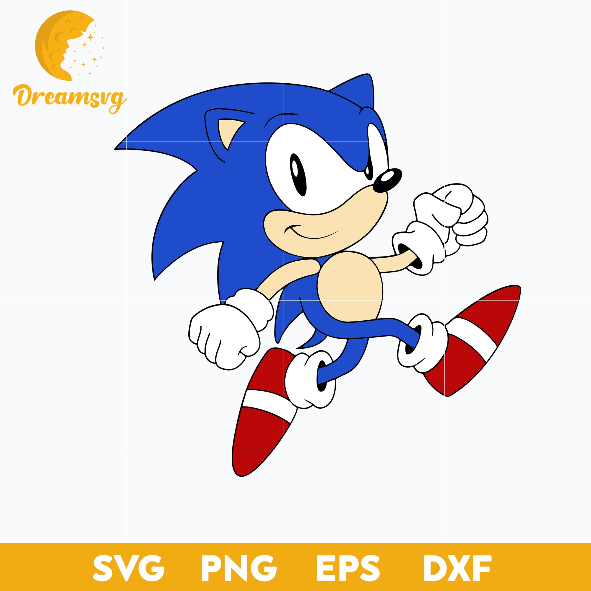 The Hedgehog Svg, Sonic Svg, Sonic Head Svg, Face Svg, Characters SVG, Cut files for Cricut, Cartoon svg, png, dxf, eps file.