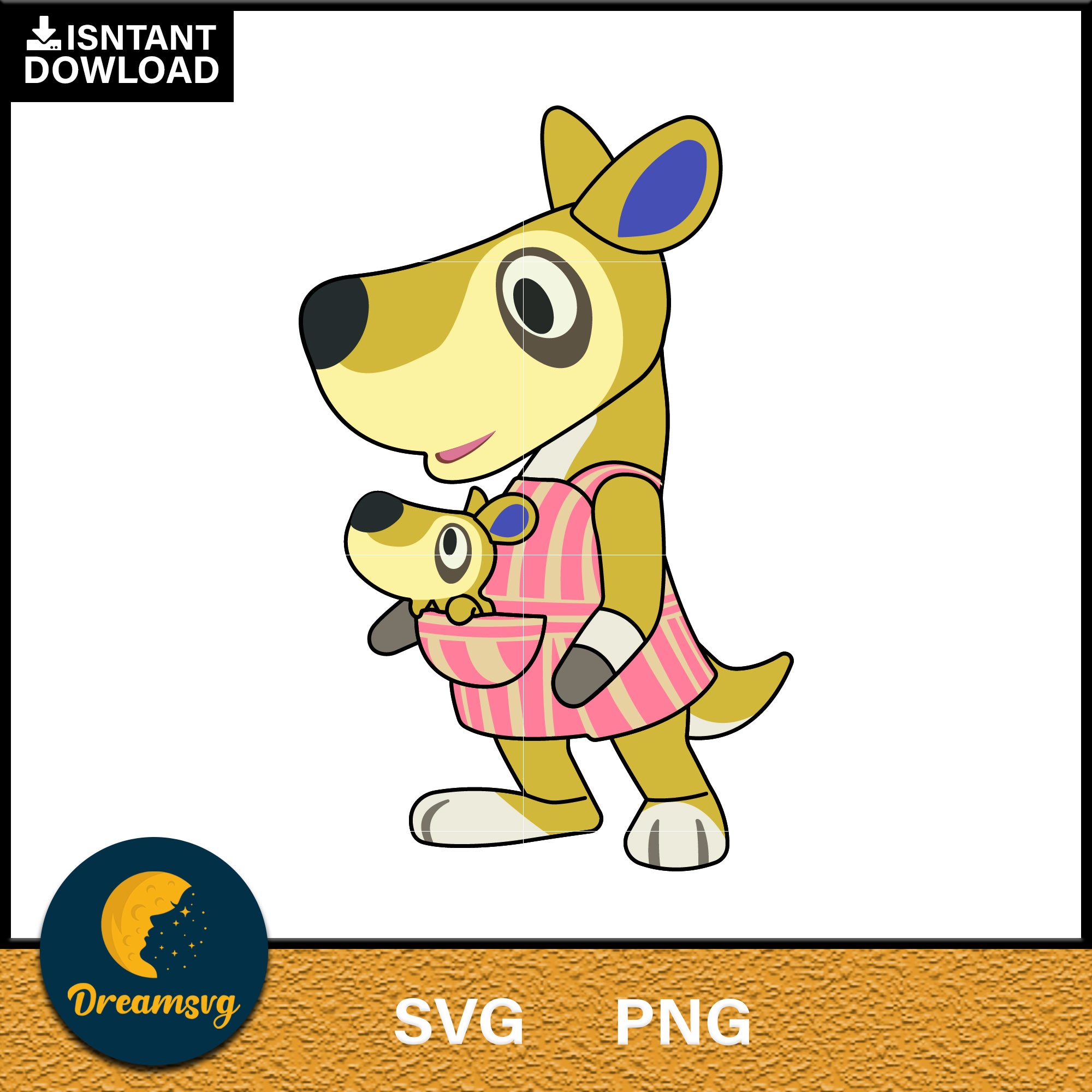 Kitt Animal Crossing Svg, Animal Crossing Svg, Animal Crossing Png, Cartoon svg, svg, png digital file