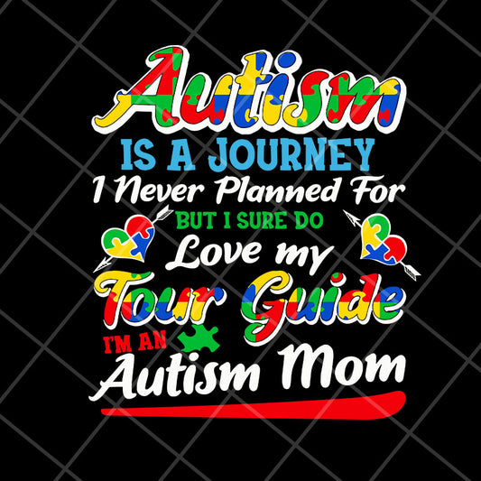 Autism Mom svg, png, dxf, eps digital file FTD06052110