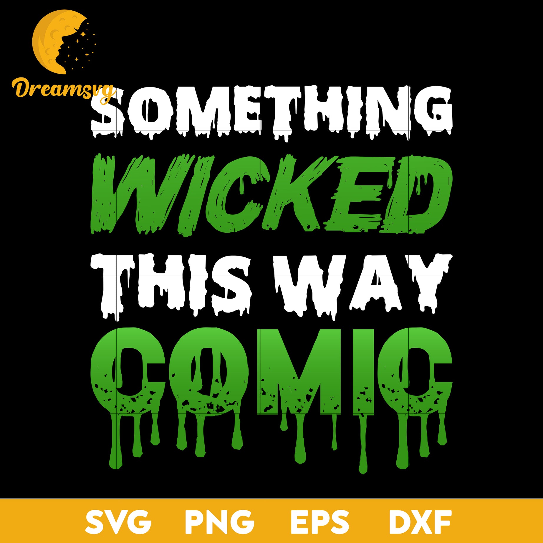 Something wicked this way comic svg, Halloween svg, png, dxf, eps digital file.