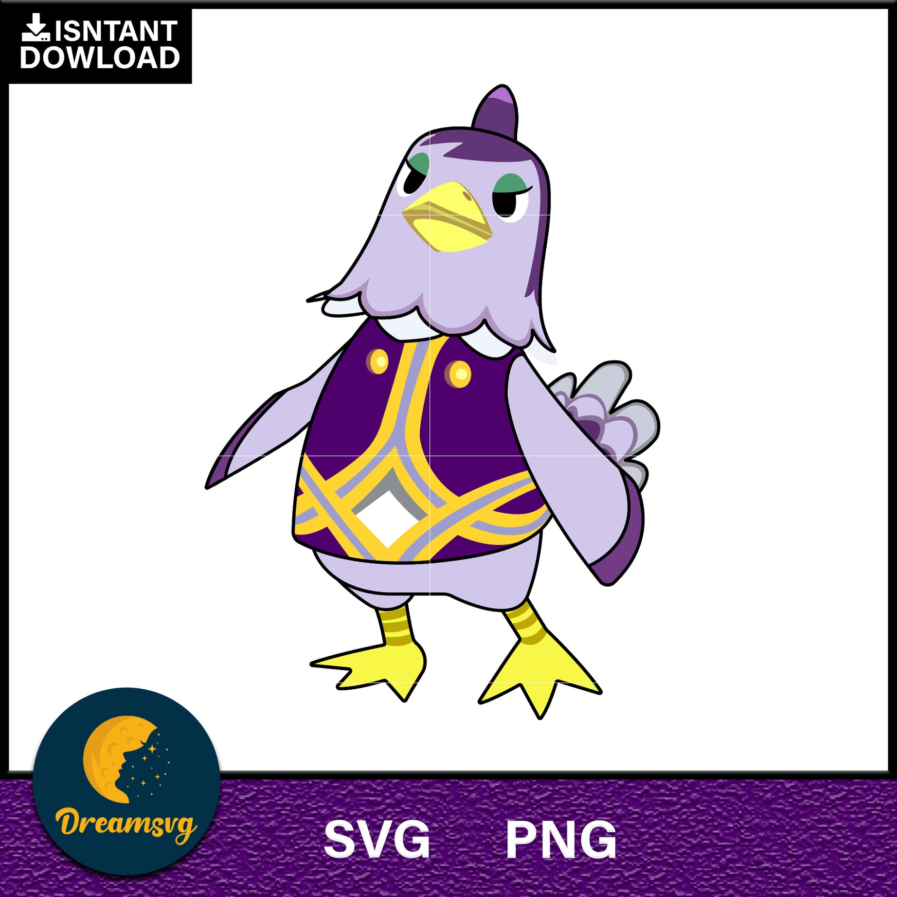Becky Animal Crossing Svg, Animal Crossing Svg, Animal Crossing Png, Cartoon svg, svg, png digital file