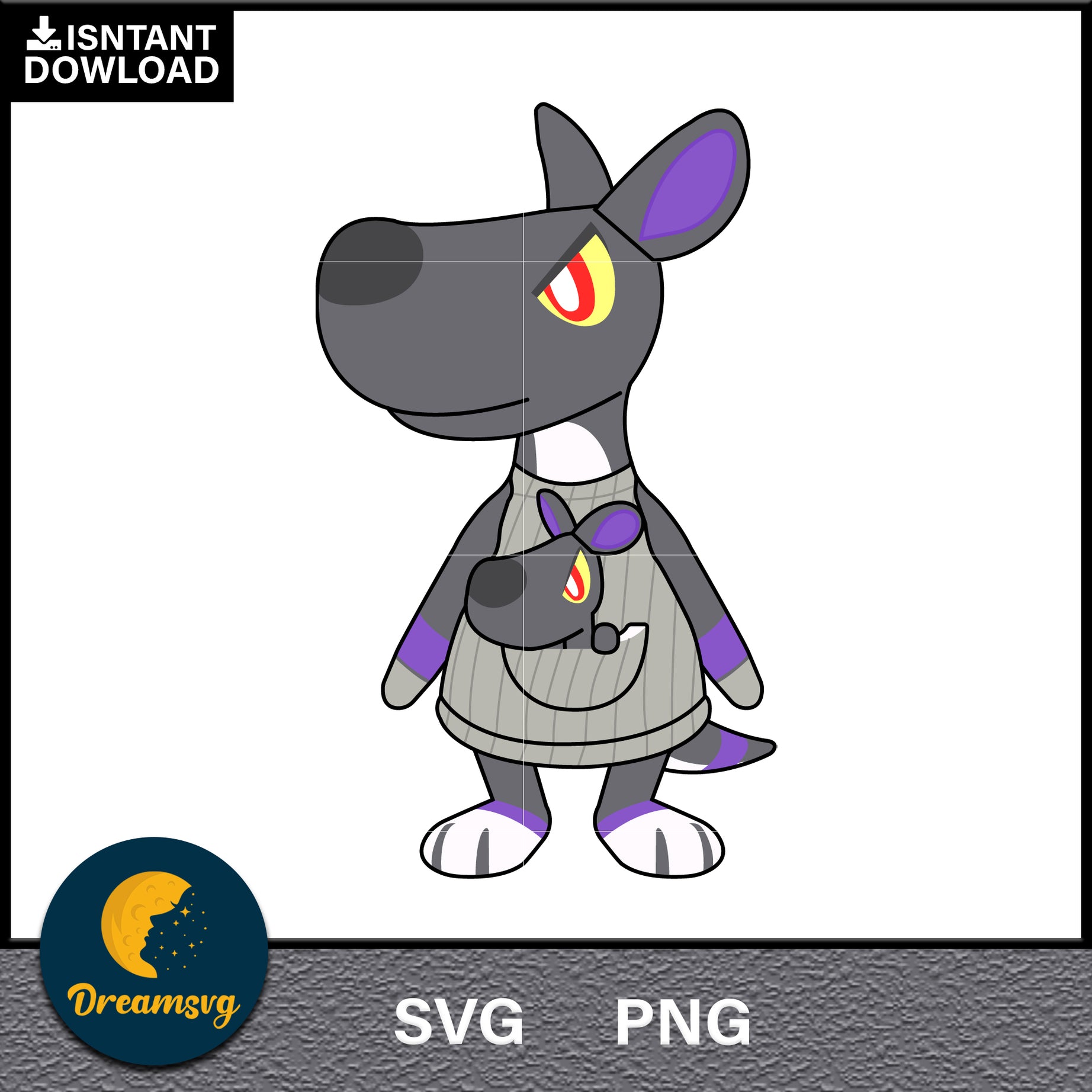 Mathida Animal Crossing Svg, Animal Crossing Svg, Animal Crossing Png, Cartoon svg, svg, png digital file