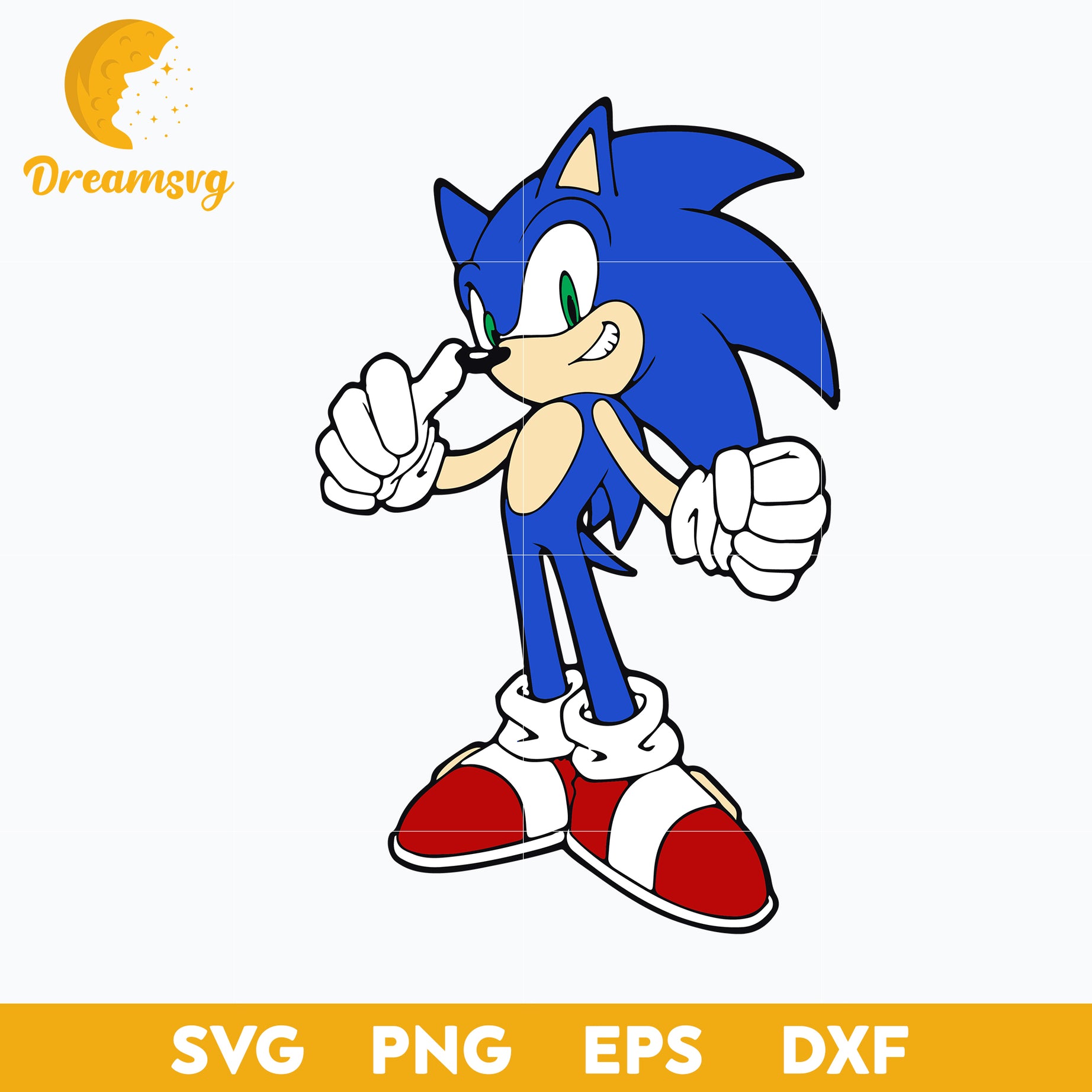 The Hedgehog Svg, Sonic Svg, Sonic Head Svg, Face Svg, Characters SVG, Cut files for Cricut, Cartoon svg, png, dxf, eps file.