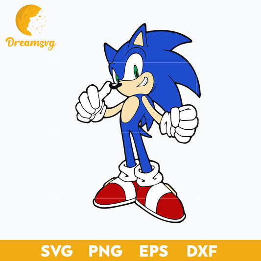 The Hedgehog Svg, Sonic Svg, Sonic Head Svg, Face Svg, Characters SVG, Cut files for Cricut, Cartoon svg, png, dxf, eps file.