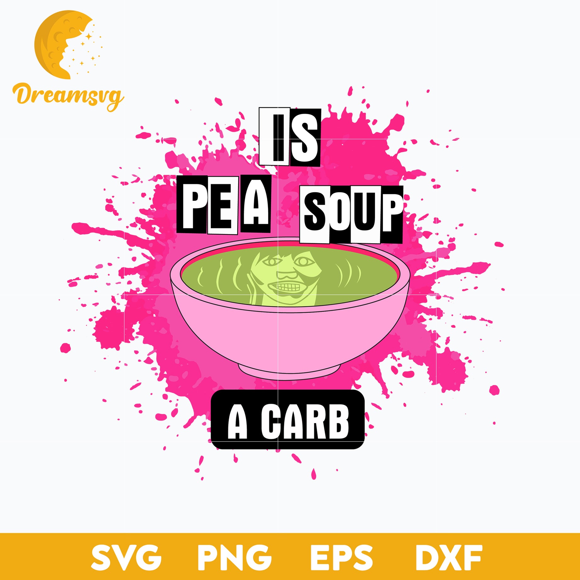 Is Pea Soup A Crab Svg, Mean Girl Svg, Halloween Svg, png, dxf, eps digital file.