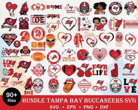 90+ Tampa Bay Buccaneers Bundle svg, Bundle Buccaneers svg, Bundle nfl svg, nfl svg, Sport svg