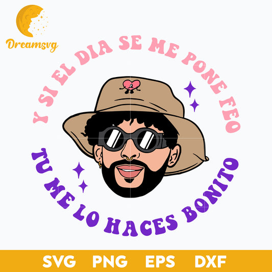 Bad Bunny svg, Un Verano Sin Ti Svg, layered svg, cricut svg, files for cricut, png, dxf, eps digital file.