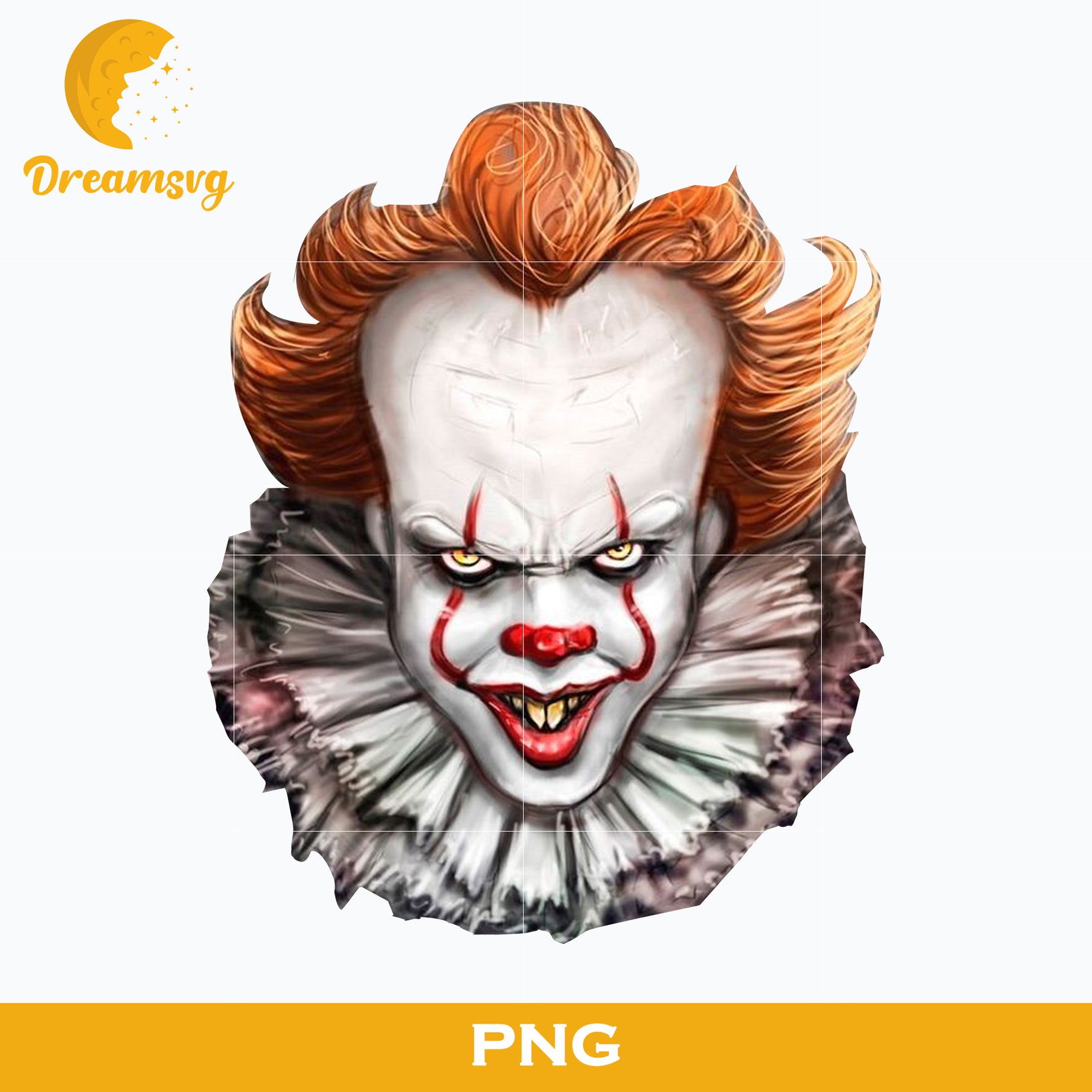 Pennywise Clown PNG, Pennywise Clown Halloween, It Png, Scary Halloween, Horror Characters, Halloween svg, png digital file.