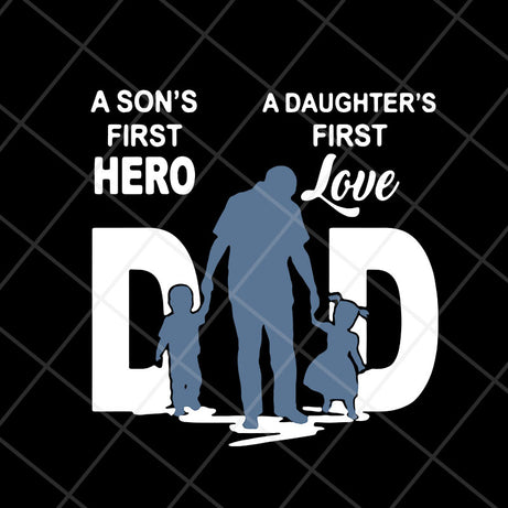 a son's first hero dsvg, png, dxf, eps digital file FTD13052109