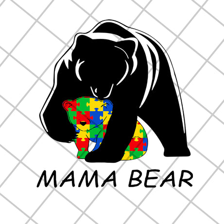 Mama bear svg, Mother's day svg, eps, png, dxf digital file MTD04042132