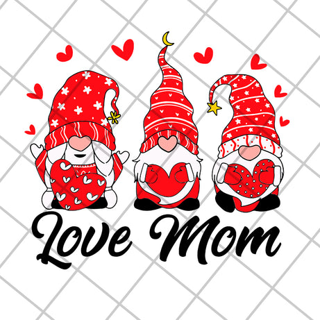 Love mom svg, Mother's day svg, eps, png, dxf digital file MTD05042108