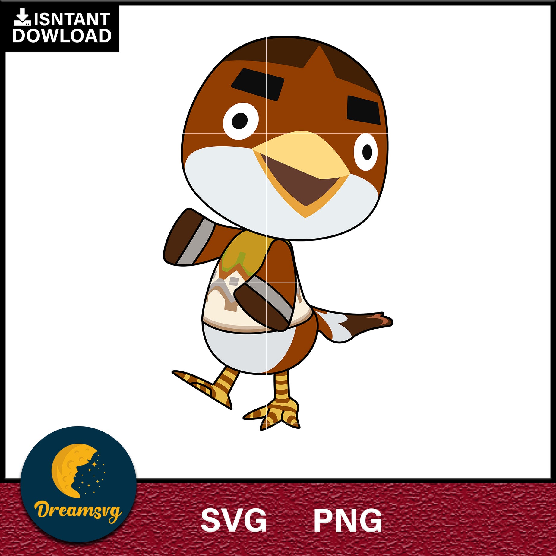 Anchovy Animal Crossing Svg, Animal Crossing Svg, Animal Crossing Png, Cartoon svg, svg, png digital file