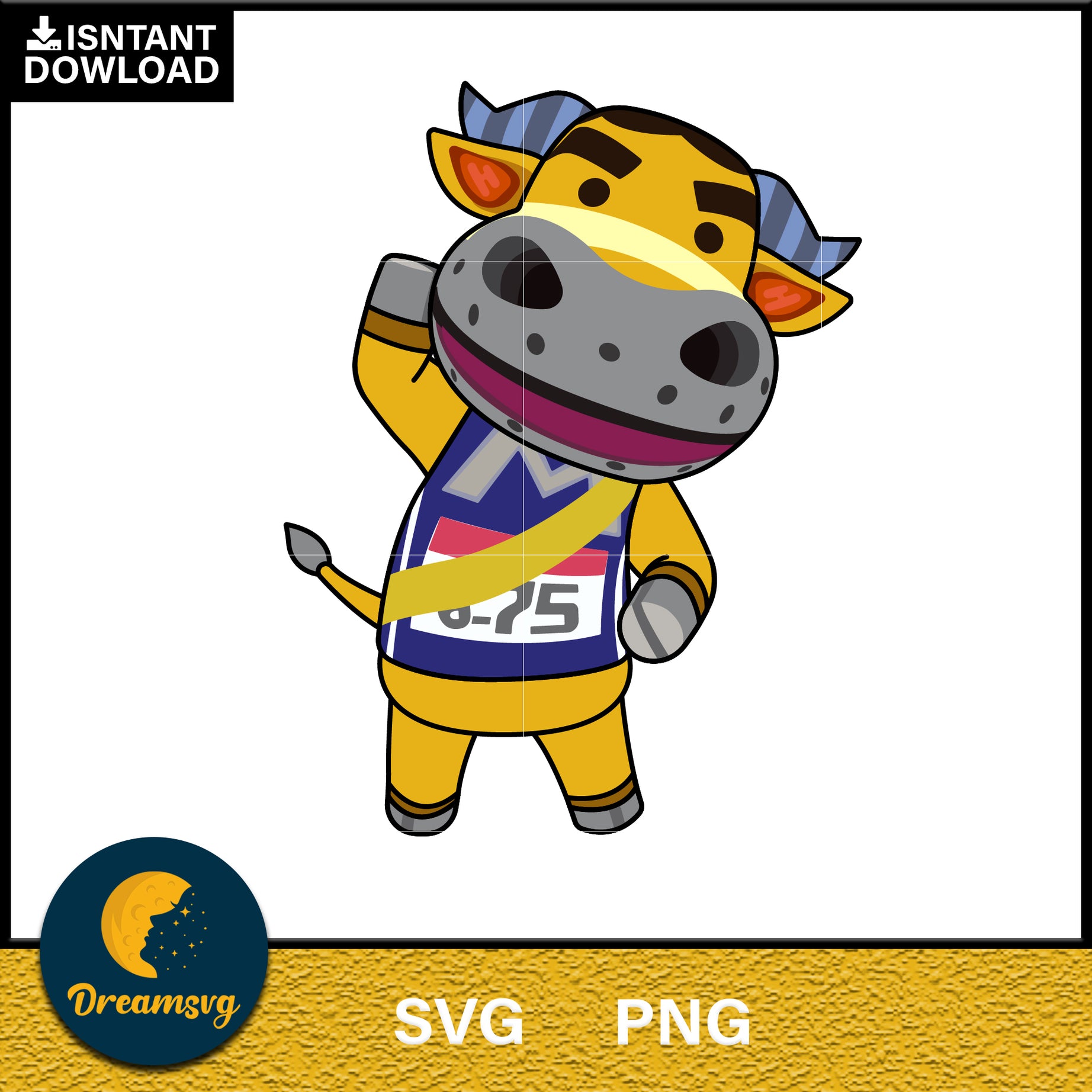 Coach Animal Crossing Svg, Animal Crossing Svg, Animal Crossing Png, Cartoon svg, svg, png digital file