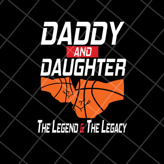 daddy and daughter svg, png, dxf, eps digital file FTD18052102