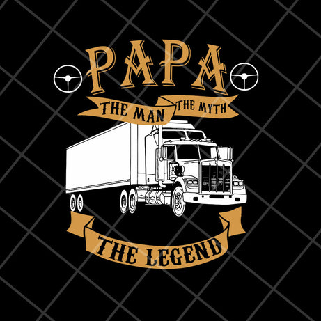 papa the man the myth svg, png, dxf, eps digital file FTD06052143
