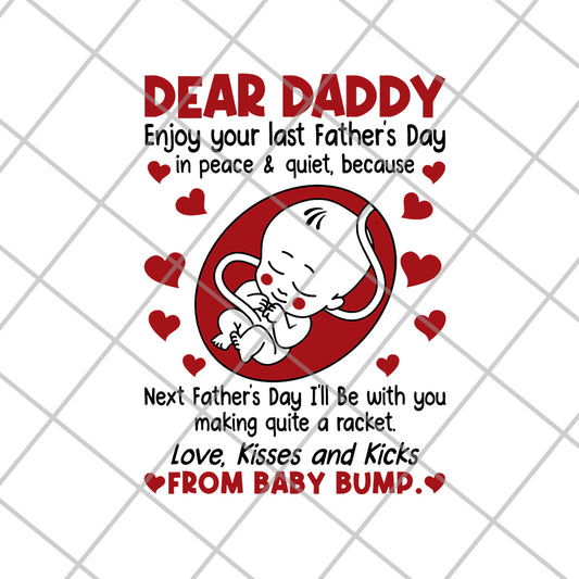 dear daddy svg, png, dxf, eps digital file FTD21052114