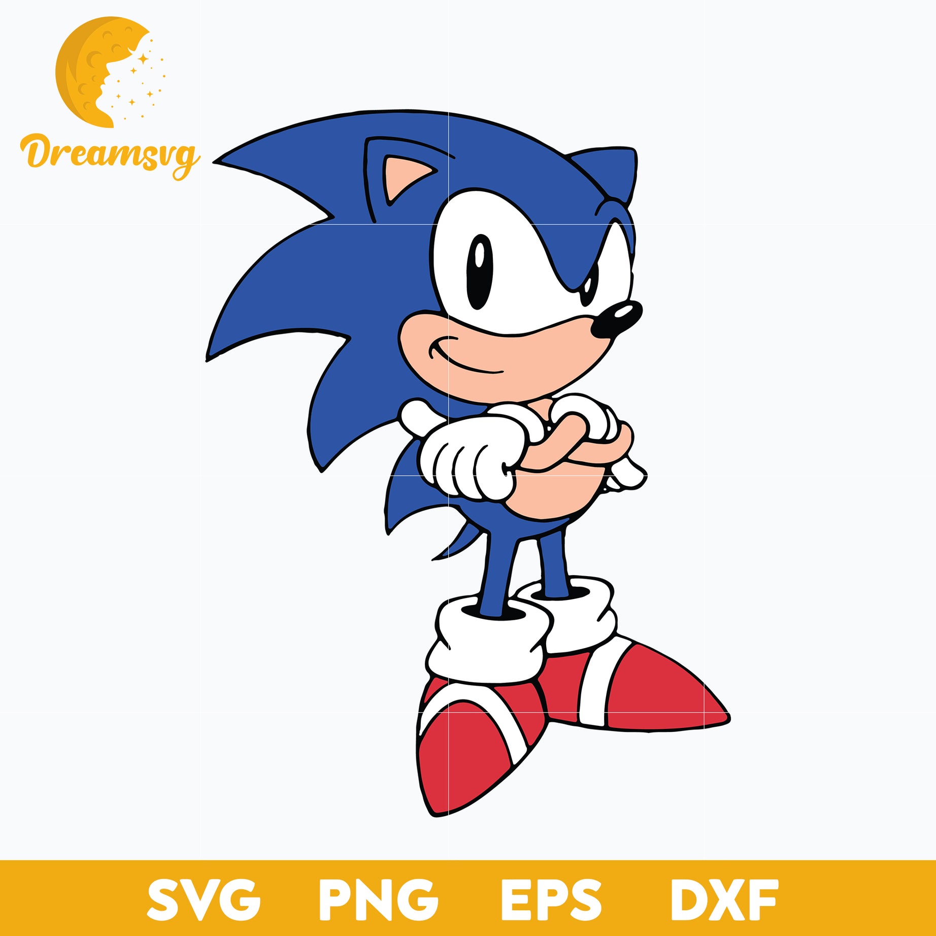 The Hedgehog Svg, Sonic Svg, Sonic Head Svg, Face Svg, Characters SVG, Cut files for Cricut, Cartoon svg, png, dxf, eps file.