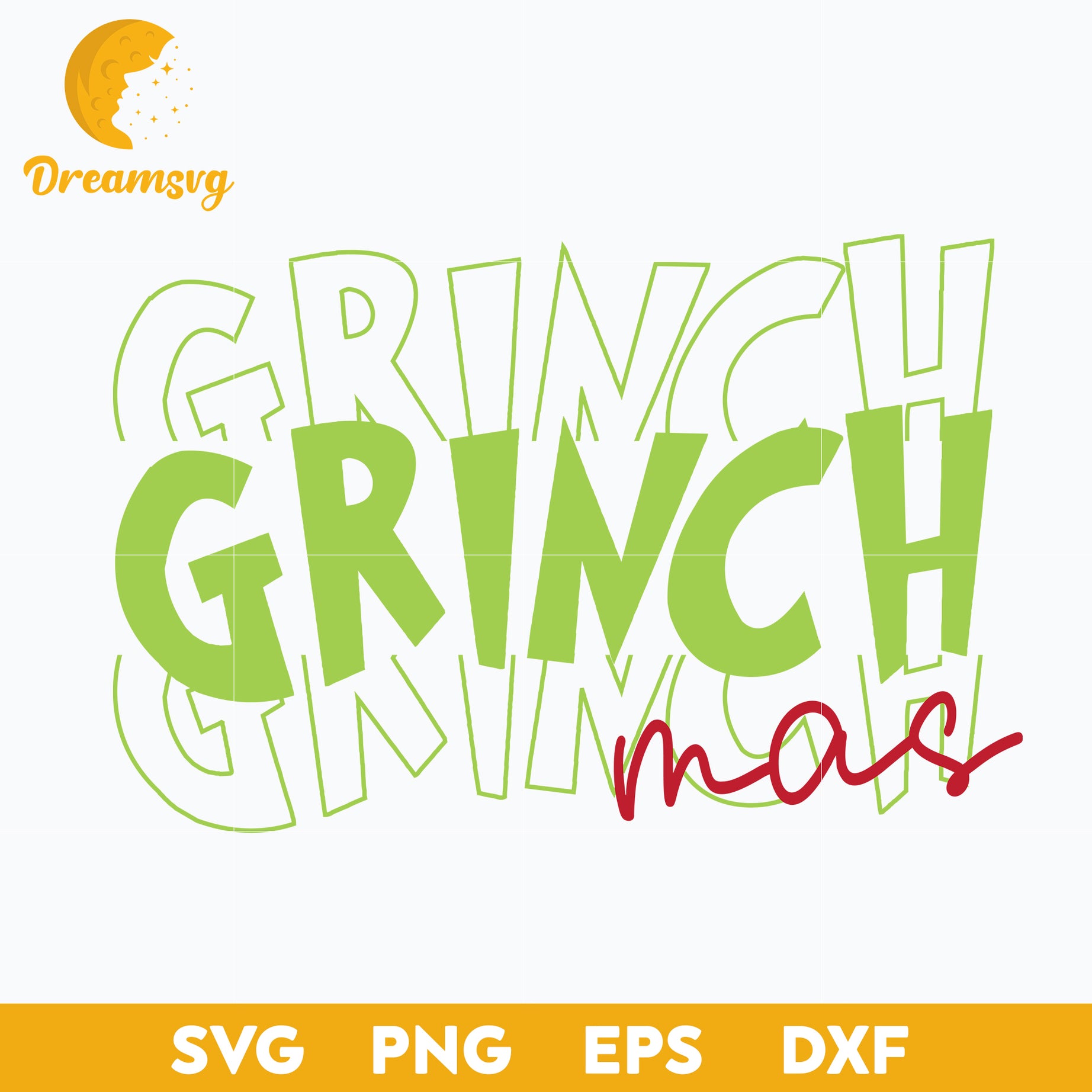 Grinch Grinch Grinchmas SVG, Grinch Christmas SVG