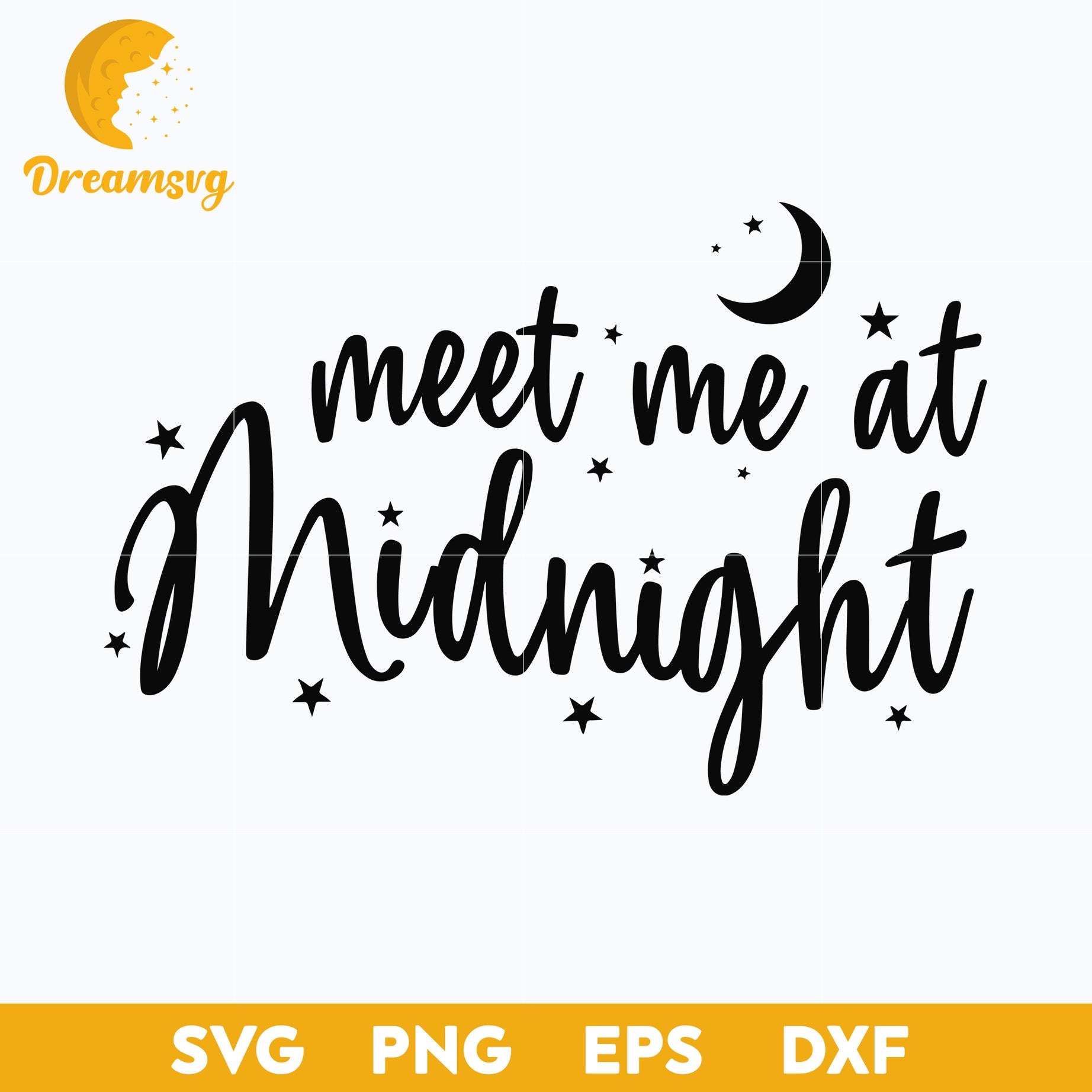 Meet Me At Midnight SVG, Midnights SVG Digital File.