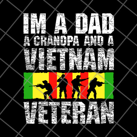 I'm A Dad Grandpa svg, png, dxf, eps digital file FTD03062121