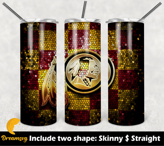 20 oz Skinny Tumbler NFL png,  Tumbler Wrap Sublimation Waterslide JPG Design Sublimation PNG Graphics Designs Instant Download
