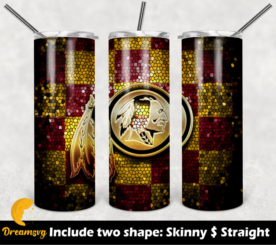 20 oz Skinny Tumbler NFL png,  Tumbler Wrap Sublimation Waterslide JPG Design Sublimation PNG Graphics Designs Instant Download