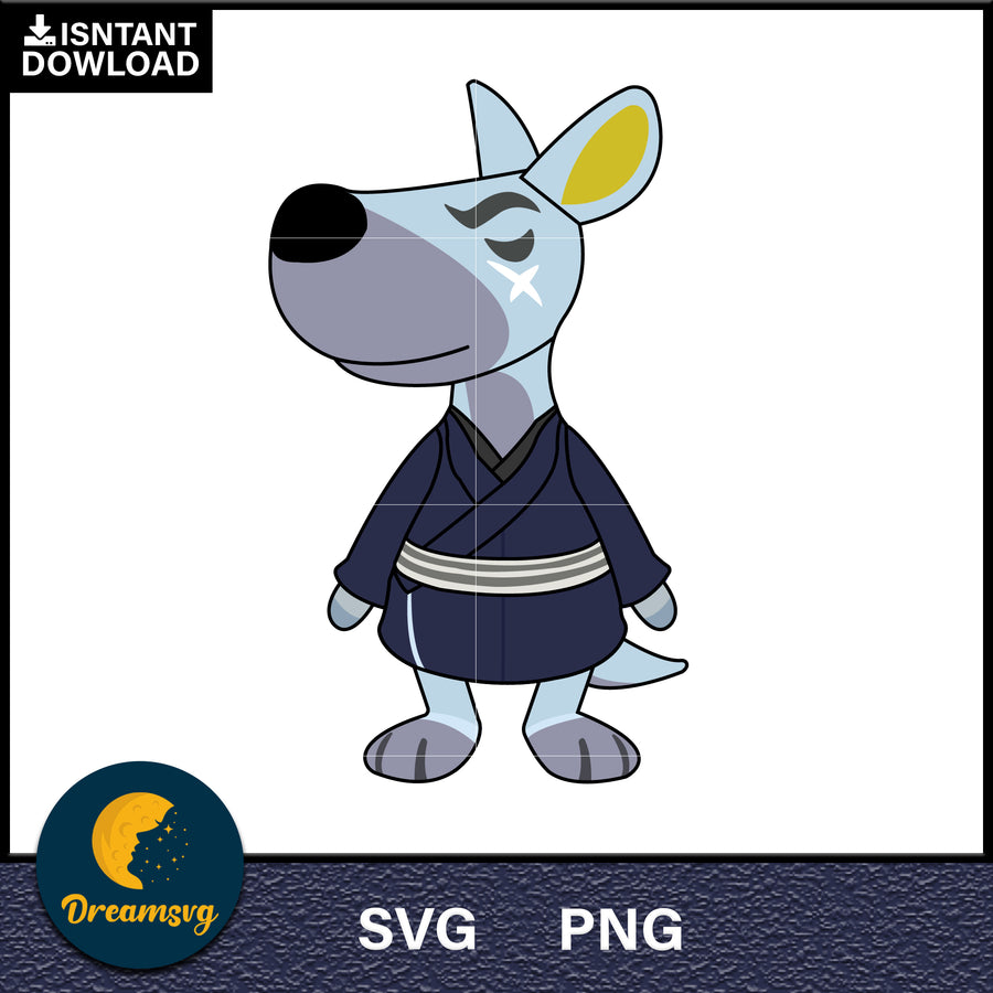 Walt Animal Crossing Svg, Animal Crossing Svg, Animal Crossing Png, Cartoon svg, svg, png digital file