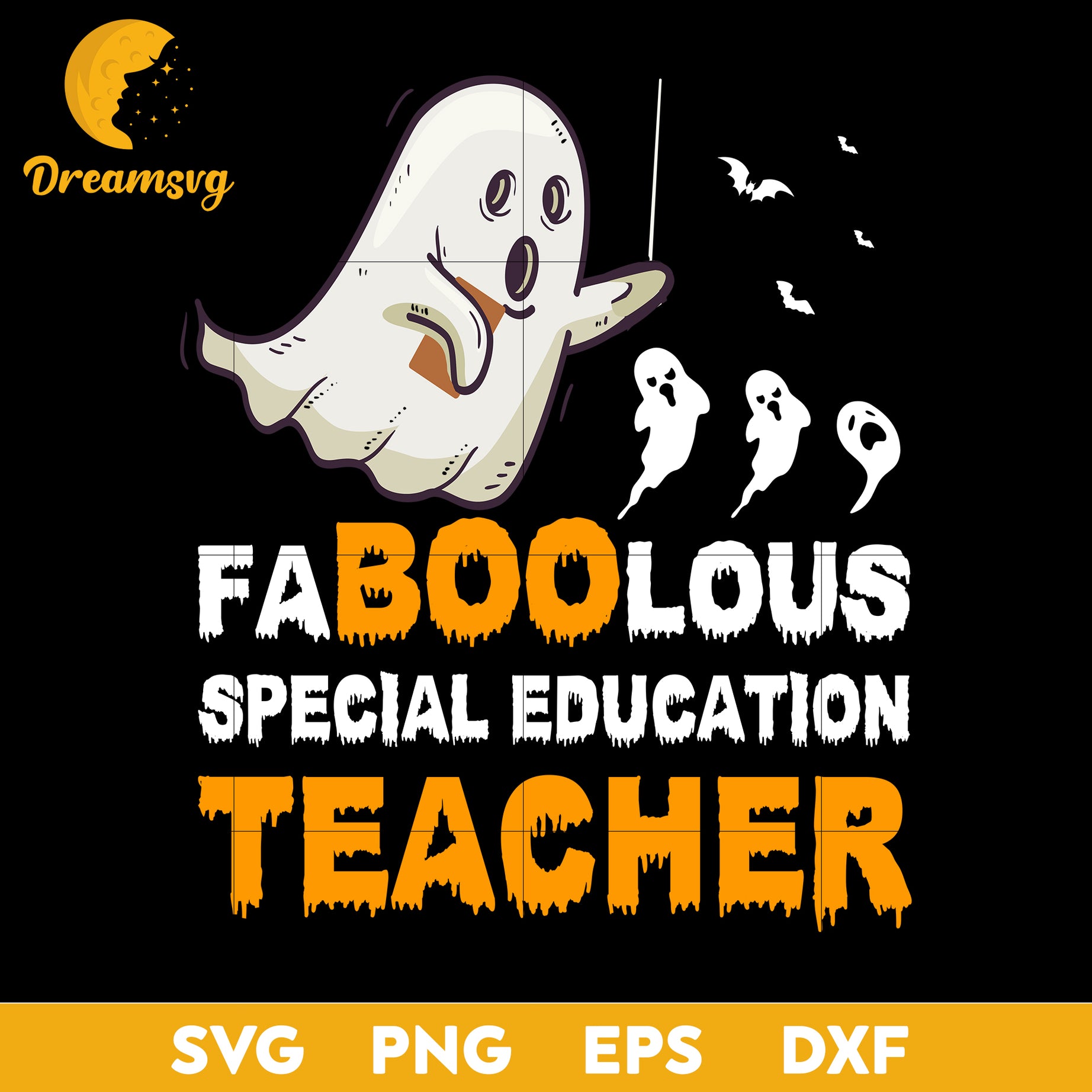 Faboolous Special Education Teacher Halloween svg, Halloween svg, png, dxf, eps digital file.