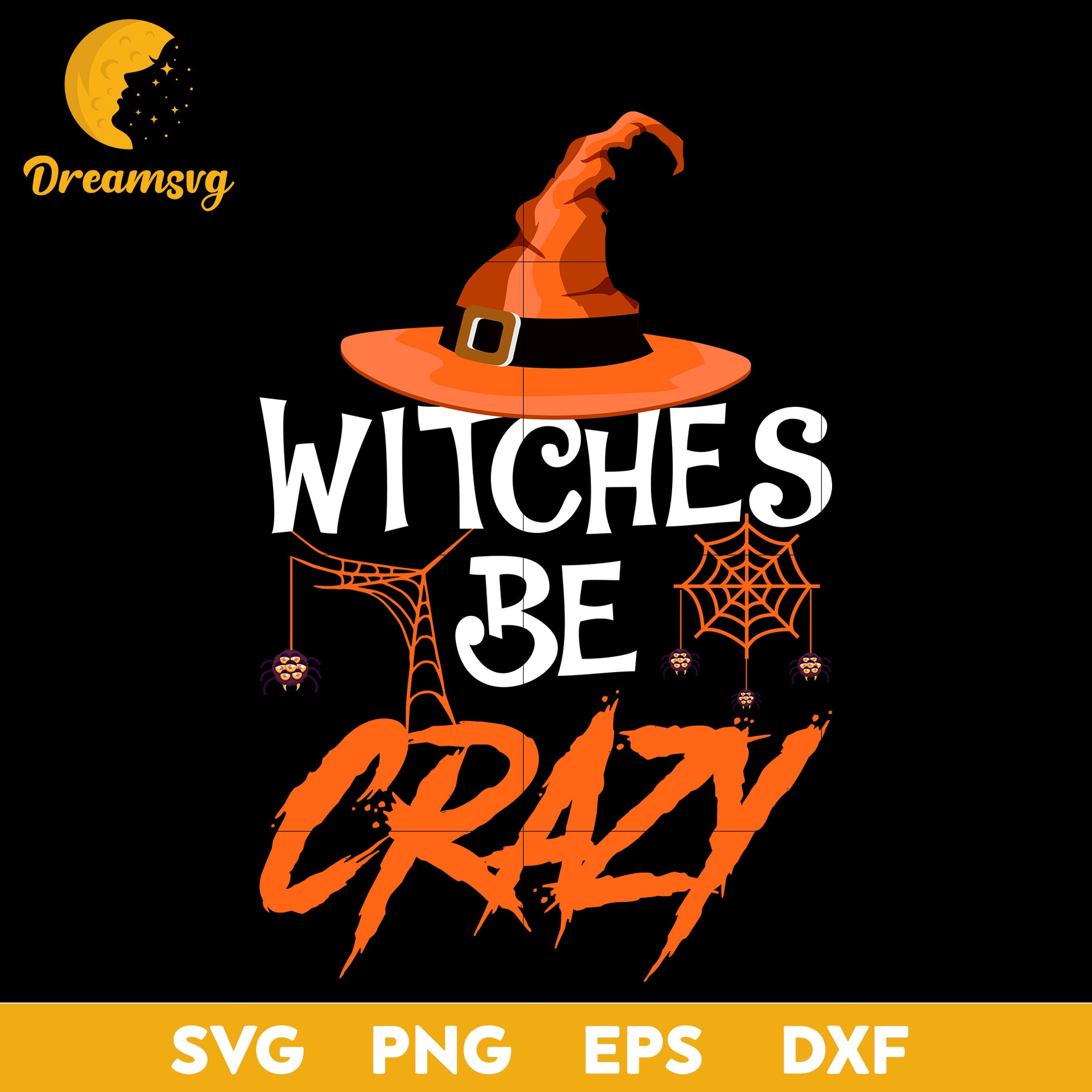 Witches be crazy svg, Halloween svg, png, dxf, eps digital file.