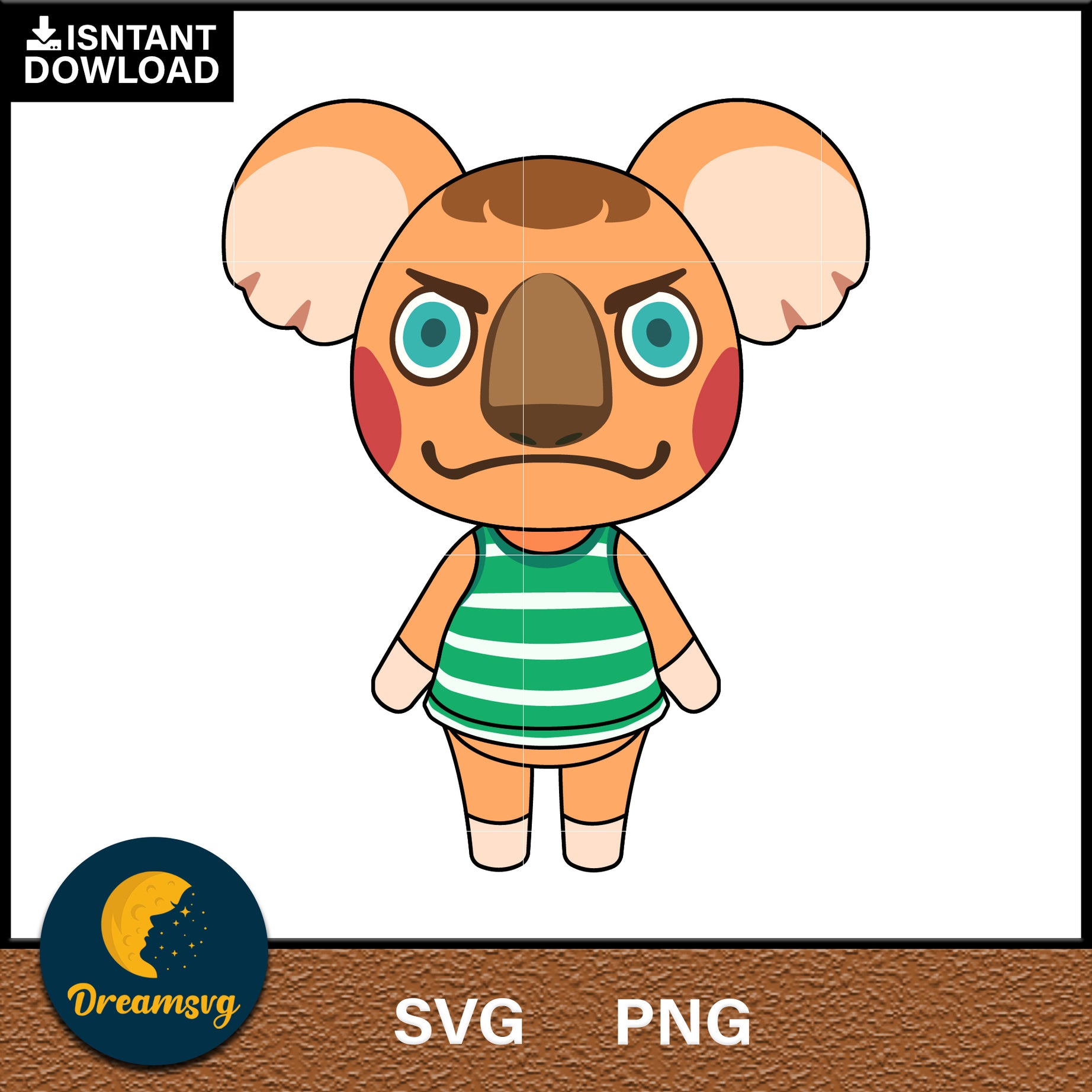 Canberra Animal Crossing Svg, Animal Crossing Svg, Animal Crossing Png, Cartoon svg, svg, png digital file