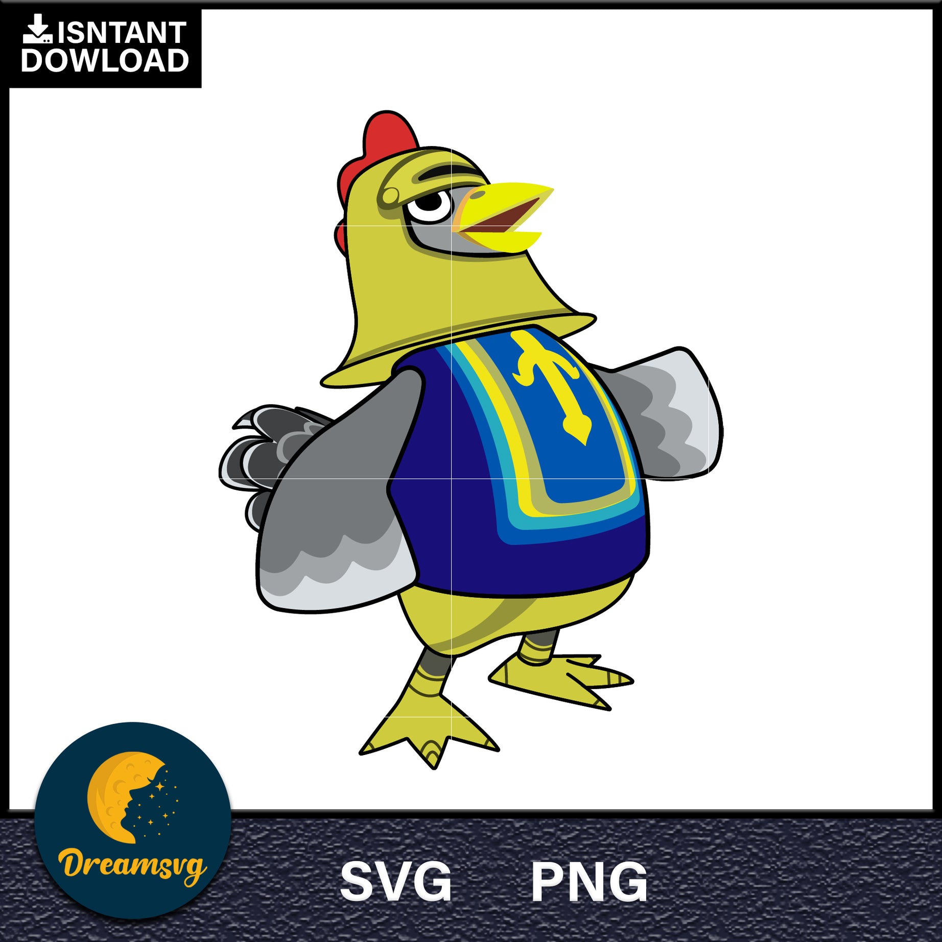 Knox Animal Crossing Svg, Animal Crossing Svg, Animal Crossing Png, Cartoon svg, svg, png digital file