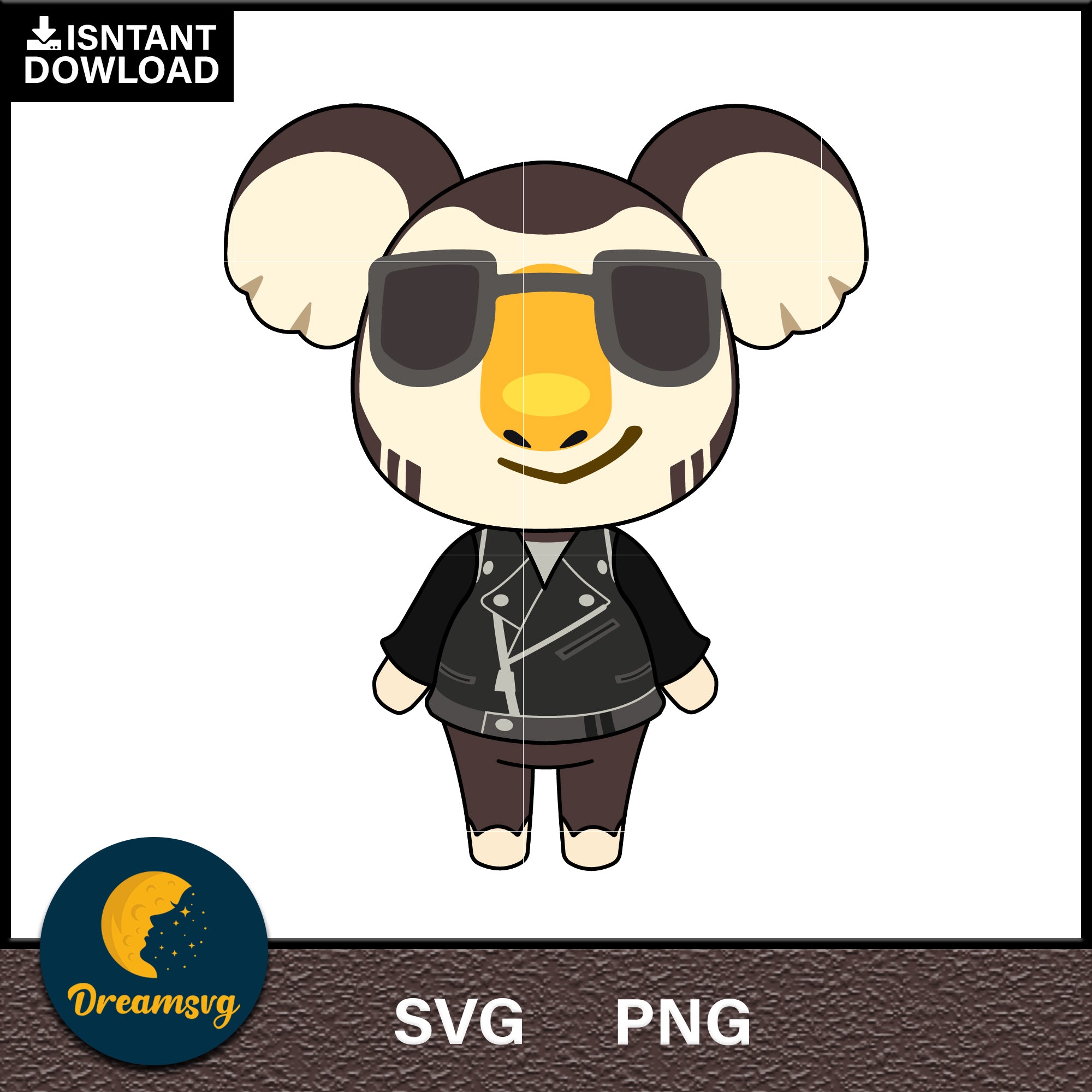 Eugene Animal Crossing Svg, Animal Crossing Svg, Animal Crossing Png, Cartoon svg, svg, png digital file