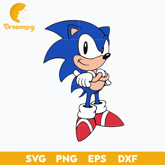 The Hedgehog Svg, Sonic Svg, Sonic Head Svg, Face Svg, Characters SVG, Cut files for Cricut, Cartoon svg, png, dxf, eps file.