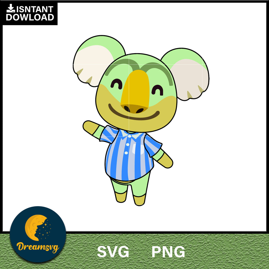 Lyman Animal Crossing Svg, Animal Crossing Svg, Animal Crossing Png, Cartoon svg, svg, png digital file