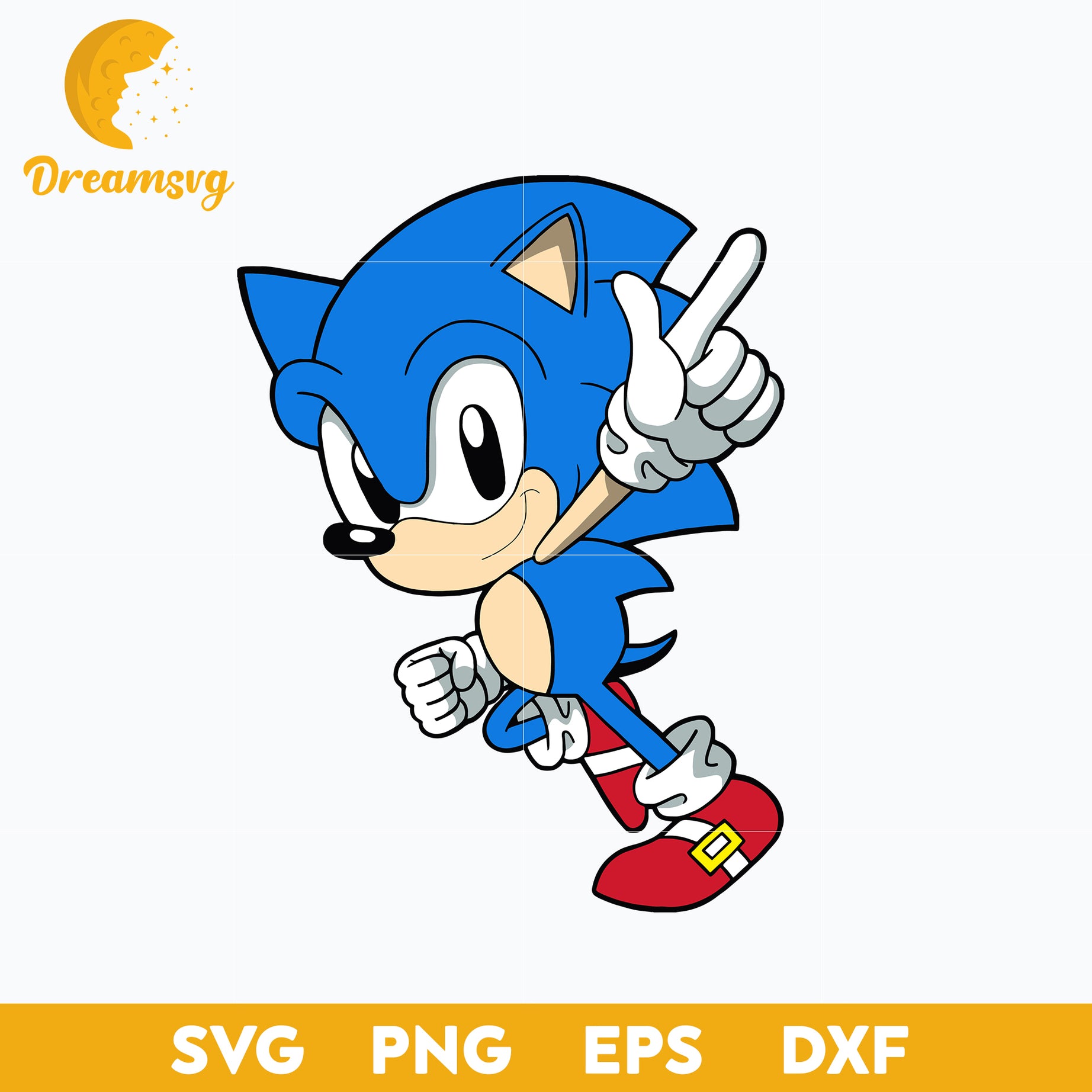 The Hedgehog Svg, Sonic Svg, Sonic Head Svg, Face Svg, Characters SVG, Cut files for Cricut, Cartoon svg, png, dxf, eps file.