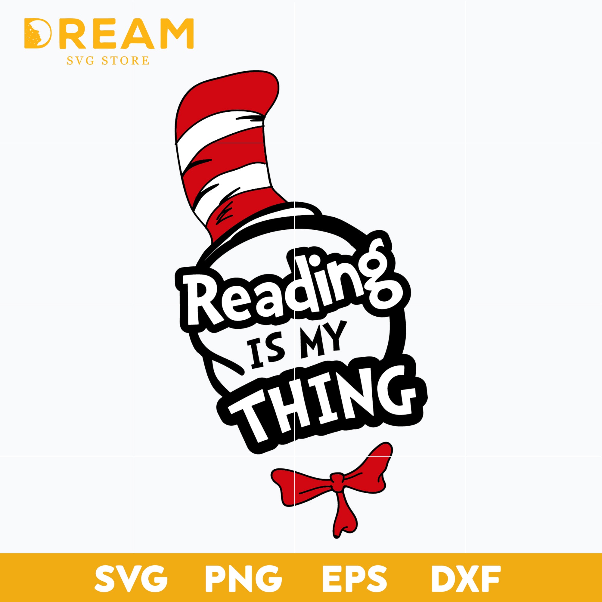 Dr seuss svg,png,dxf, Dr seuss clipart, Cat In The Hat svg, Dr Seuss H ...