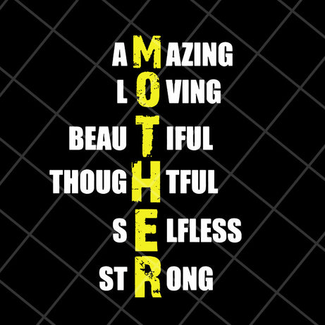 Amazing loving mother svg, Mother's day svg, eps, png, dxf digital file MTD23042105