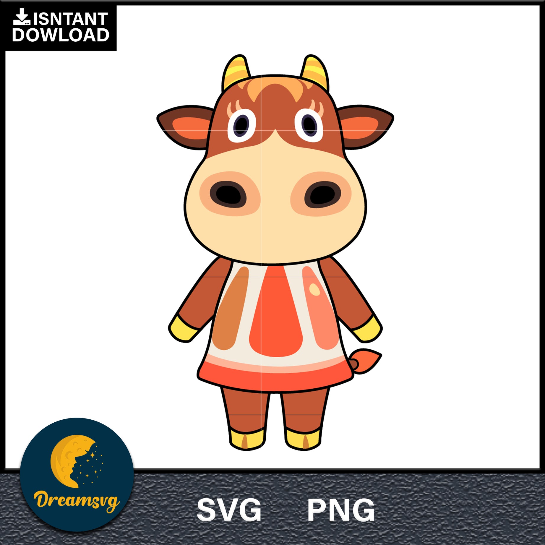 Patty Animal Crossing Svg, Animal Crossing Svg, Animal Crossing Png, Cartoon svg, svg, png digital file