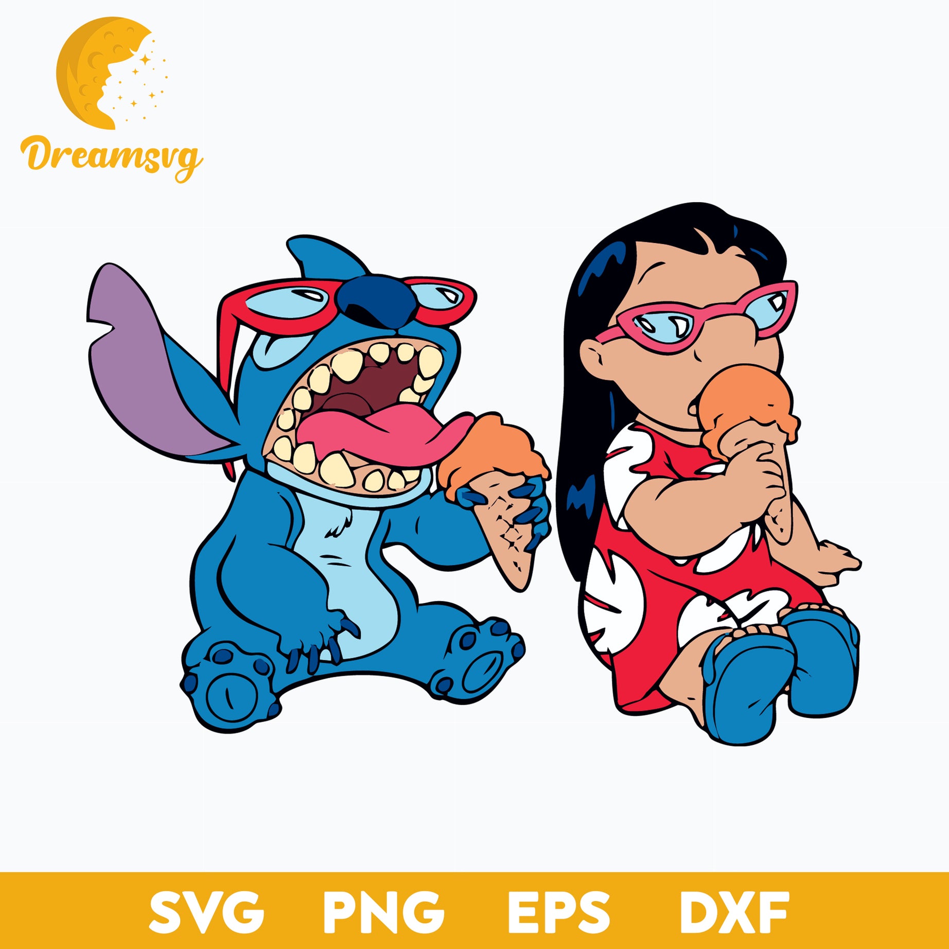 Lilo and Stitch SVG, Stitch SVG, Cartoon SVG, PNG, DXF, EPS Digital File ST002412