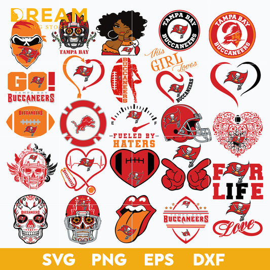 Tampa Bay Buccaneers Bundle svg, Bundle Buccaneers svg, Bundle nfl svg, nfl svg, Sport svg