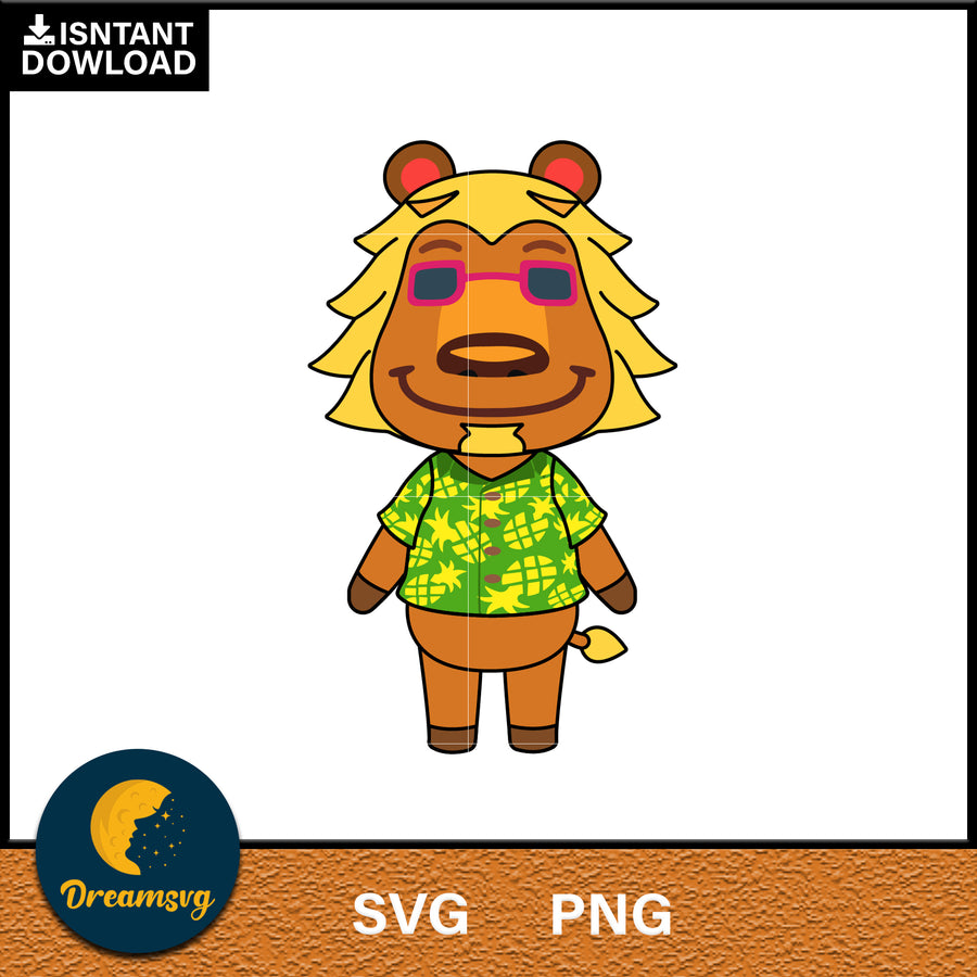 Bud Animal Crossing Svg, Animal Crossing Svg, Animal Crossing Png, Cartoon svg, svg, png digital file