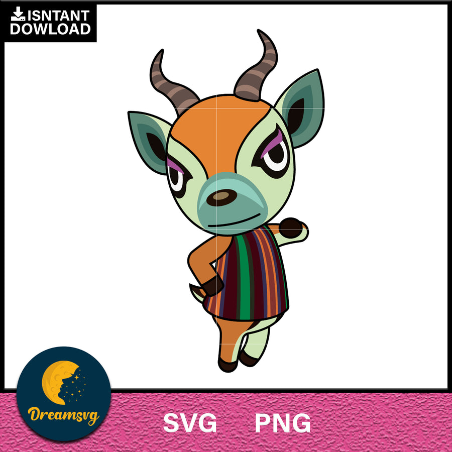 Lopez Animal Crossing Svg, Animal Crossing Svg, Animal Crossing Png, Cartoon svg, svg, png digital file