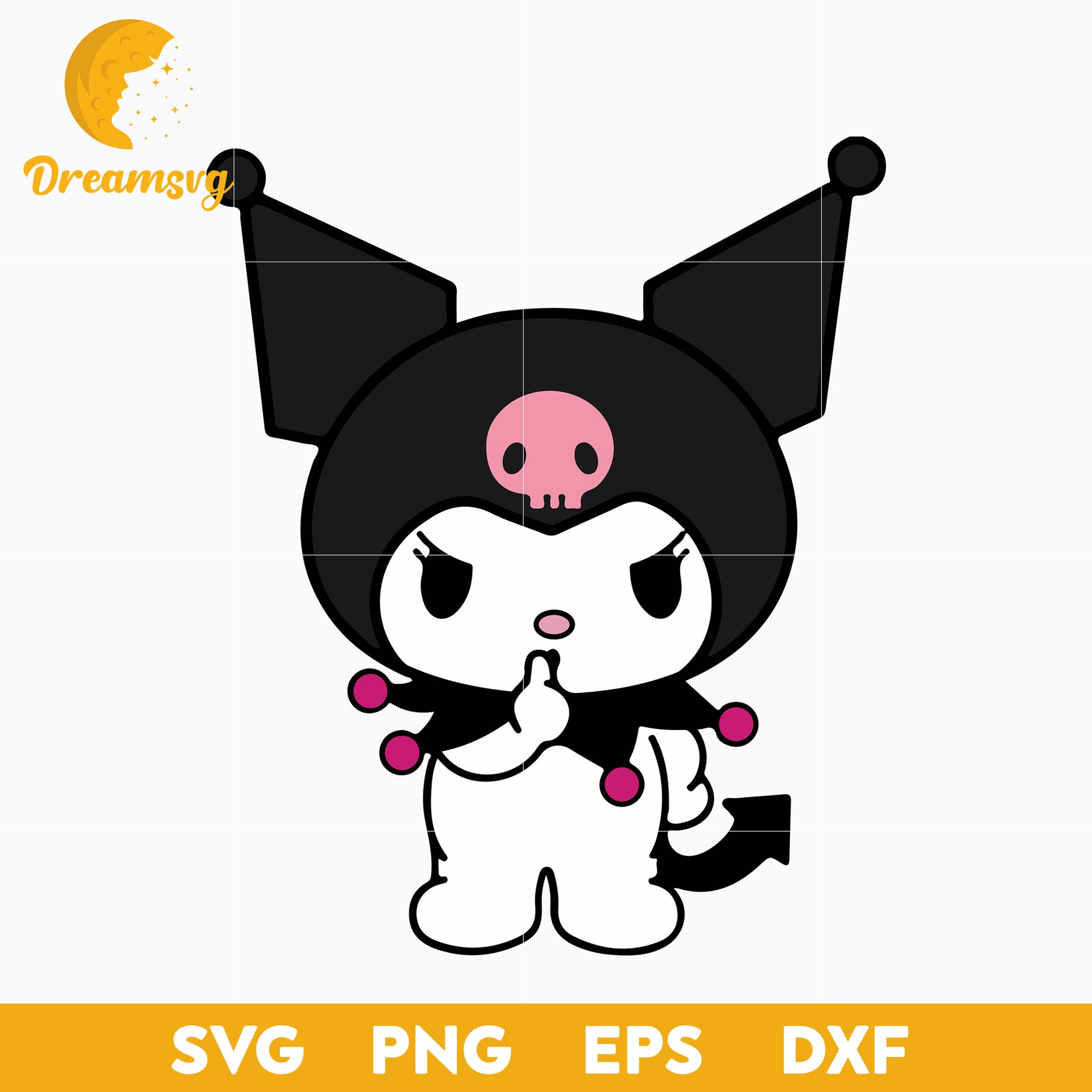 Hello Kitty Halloween Svg, Hello Kitty svg, Hello kitty characters, Halloween svg, png, dxf, eps digital file