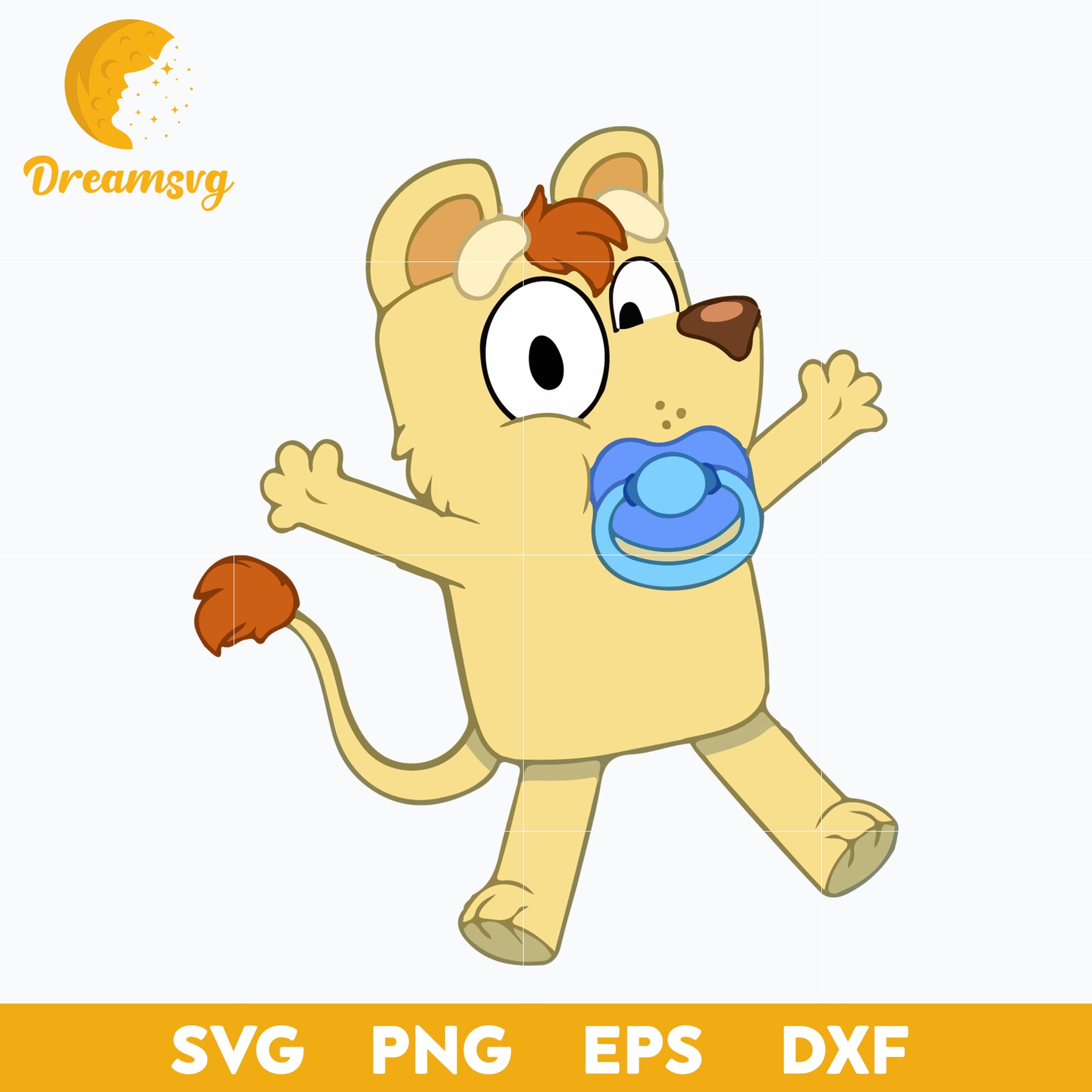 Bingo Bluey Dog SVG, Bluey SVG, Cartoon SVG PNG DXF EPS File.