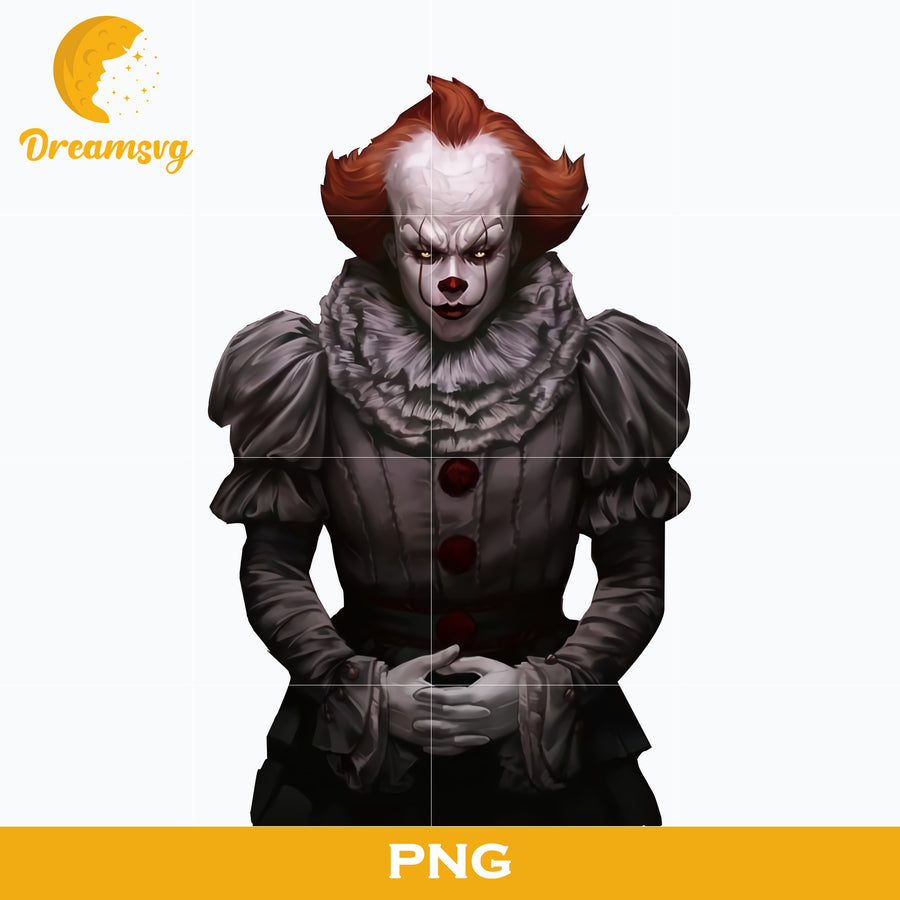 Pennywise Clown PNG, Pennywise Clown Halloween, It Png, Scary Halloween, Horror Characters, Halloween svg, png digital file.