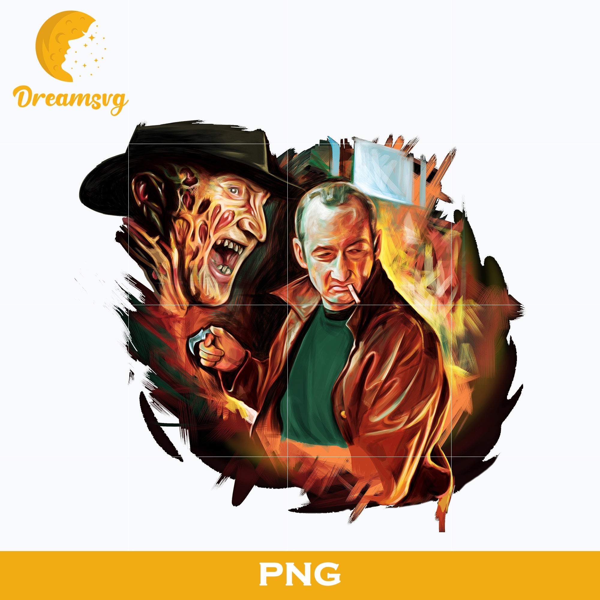 Freddy Krueger PNG, Freddy Krueger Halloween, Scary Halloween, Horror Characters, Halloween svg, png digital file.