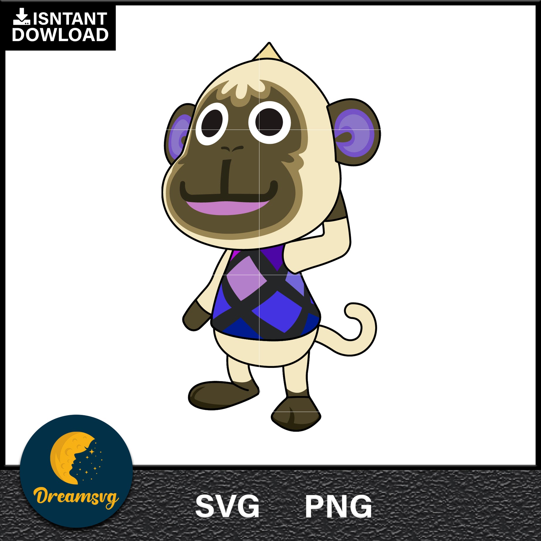 Deli Animal Crossing Svg, Animal Crossing Svg, Animal Crossing Png, Cartoon svg, svg, png digital file