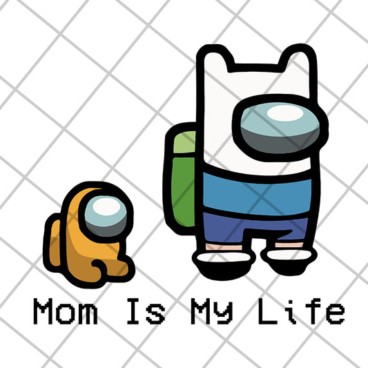 mom is my life svg, Mother's day svg, eps, png, dxf digital file MTD04042125